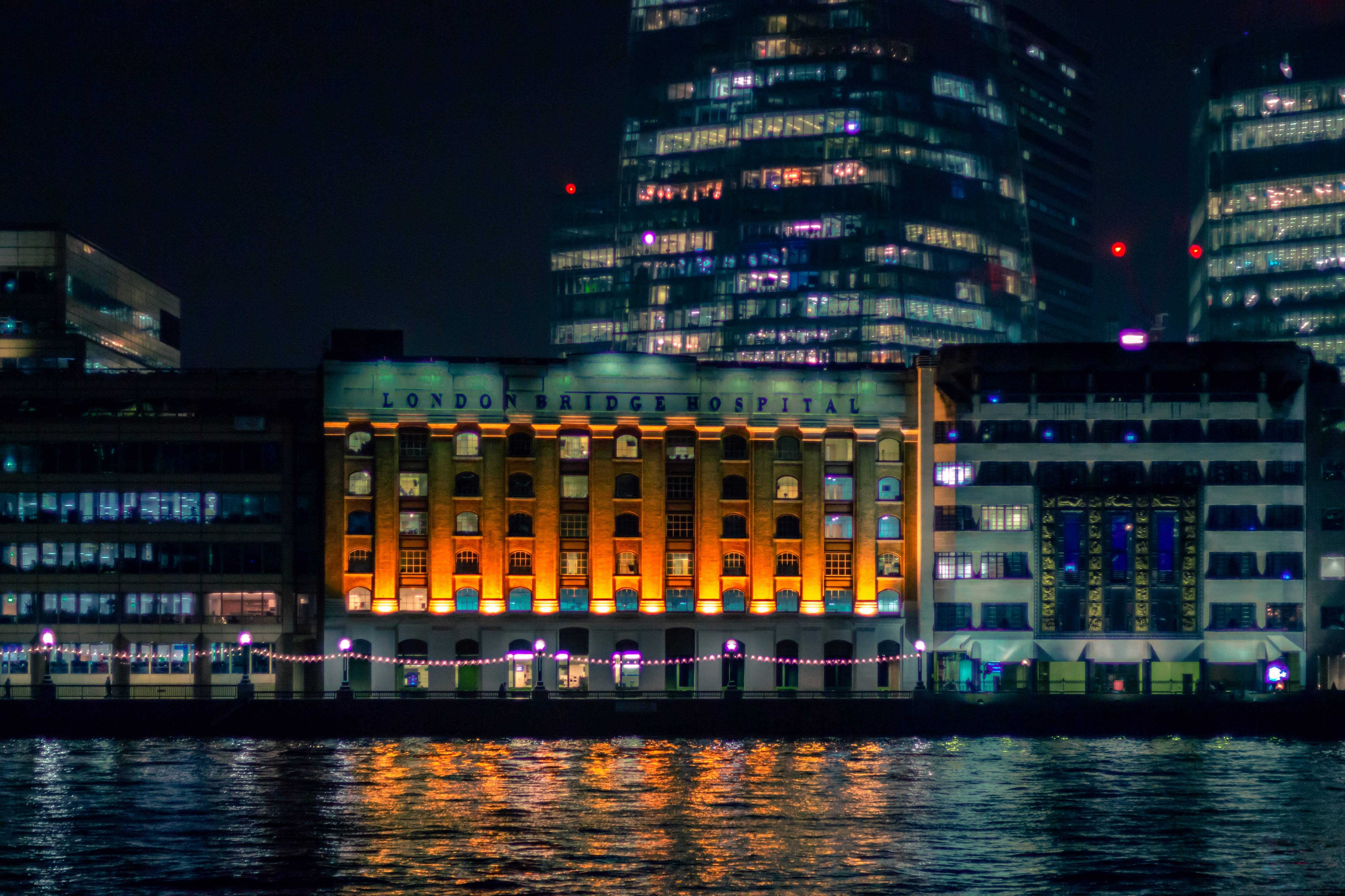 landscape photography of cityscape near body of water